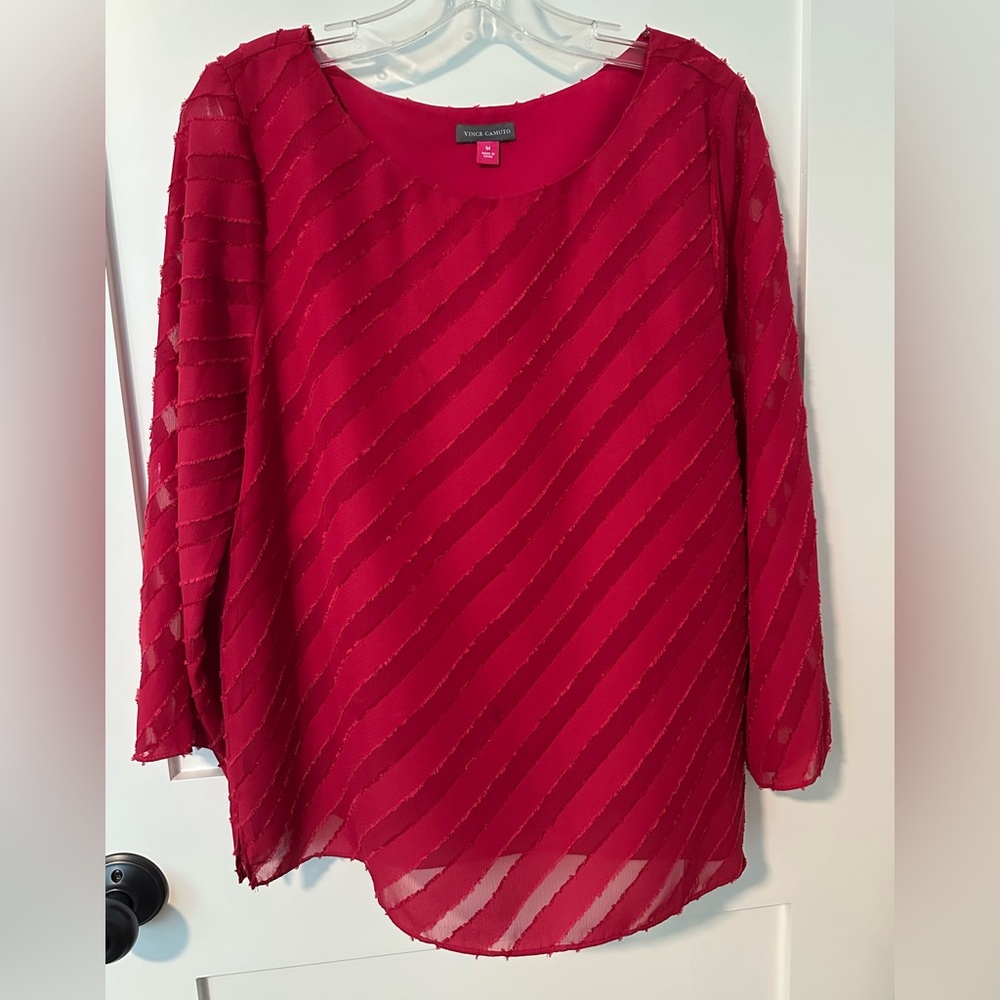 Vince Camuto Red Blouse
